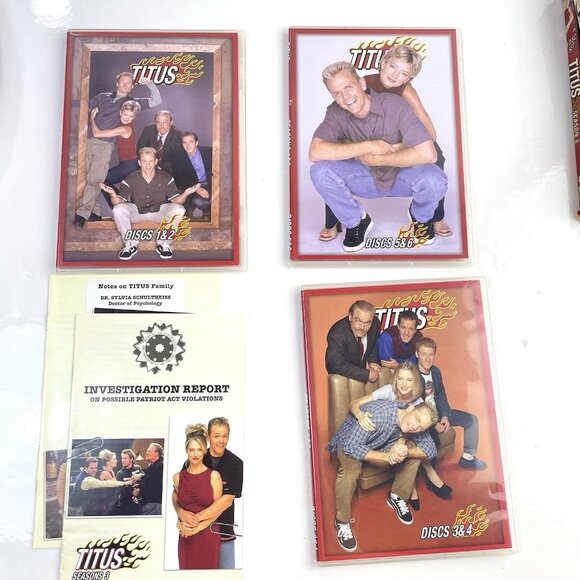 Titus DVD Complete Series TV Show Seasons 1 2 3 DVD - Picture 9 of 16